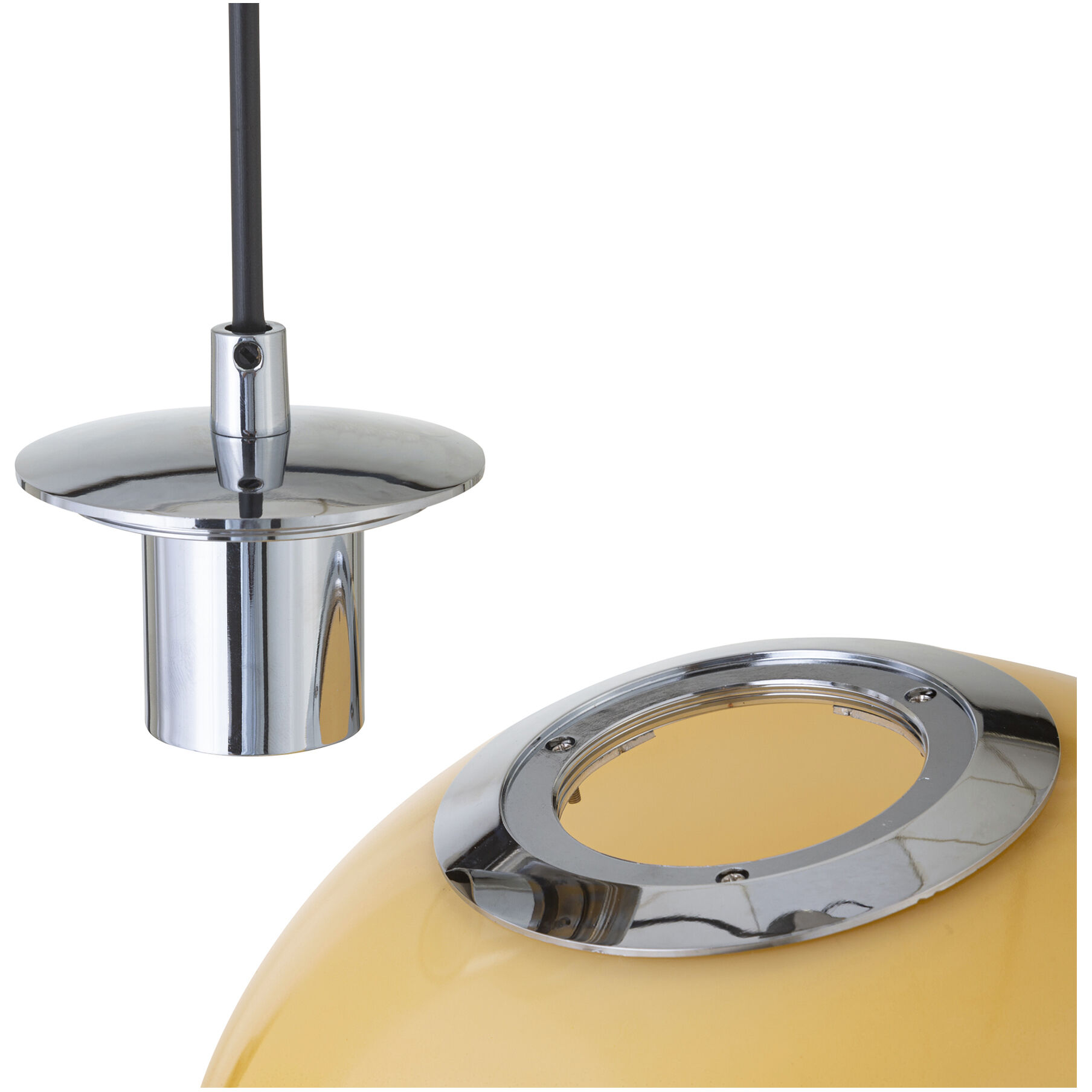 Ida 1 Light 12 inch Silver Pendant Light Ceiling Light